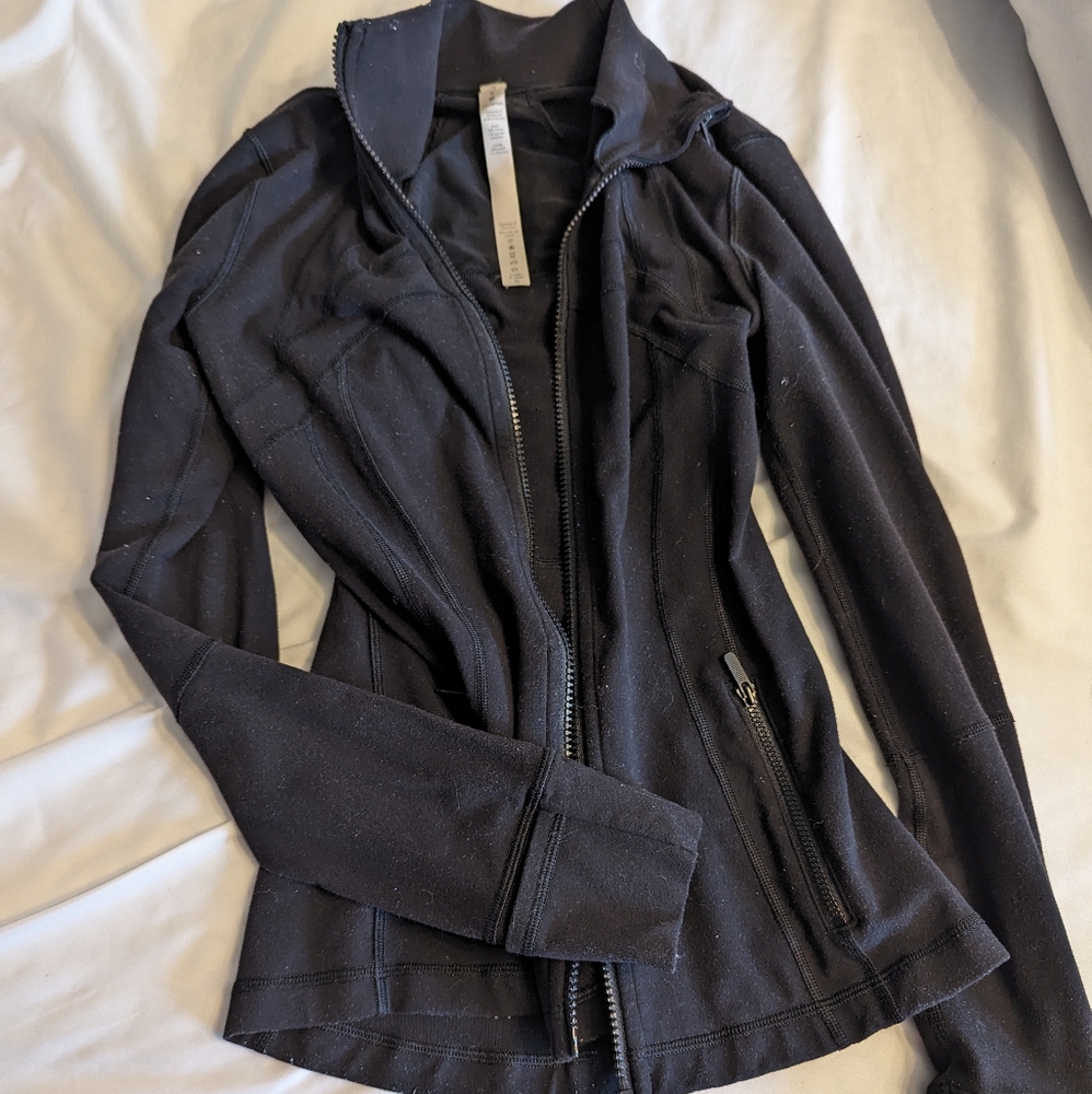 Lululemon Black Zip Up Jacket